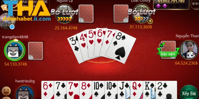 Lợi ích nổi bật của việc tham gia chơi game bài tiến lên THIENHABET