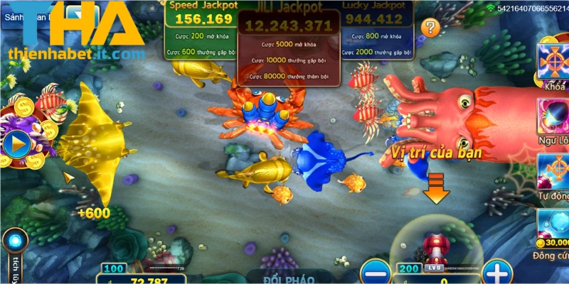 Trải Nghiệm Nổ Hũ Bắn Cá THIENHABET Cùng Đại Dương Xanh 2 Những ưu điểm của nổ hũ bắn cá THIENHABET